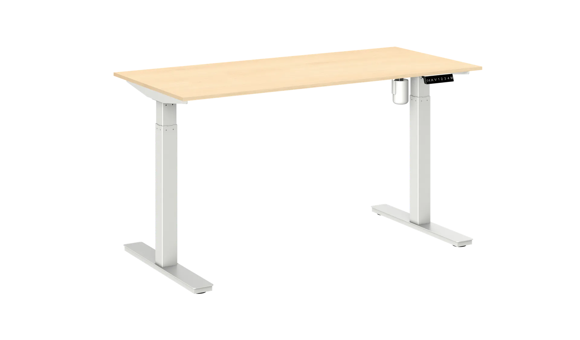 Minimalist White Breza Office Desk